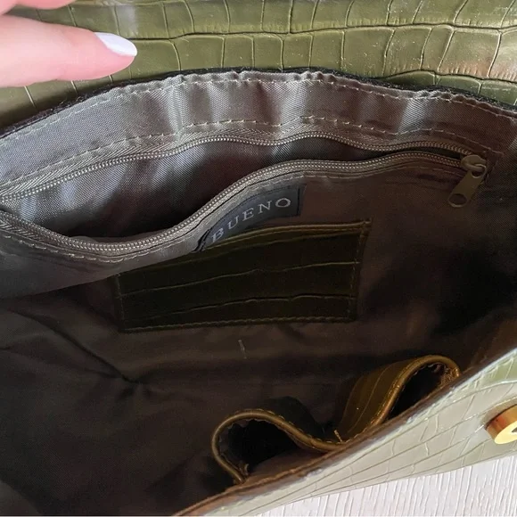 Vintage Bueno faux alligator purse - Picture 5 of 7